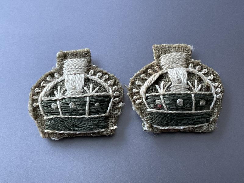 Gradia Militaria -  WW2 Indian theatre made Majors crowns.