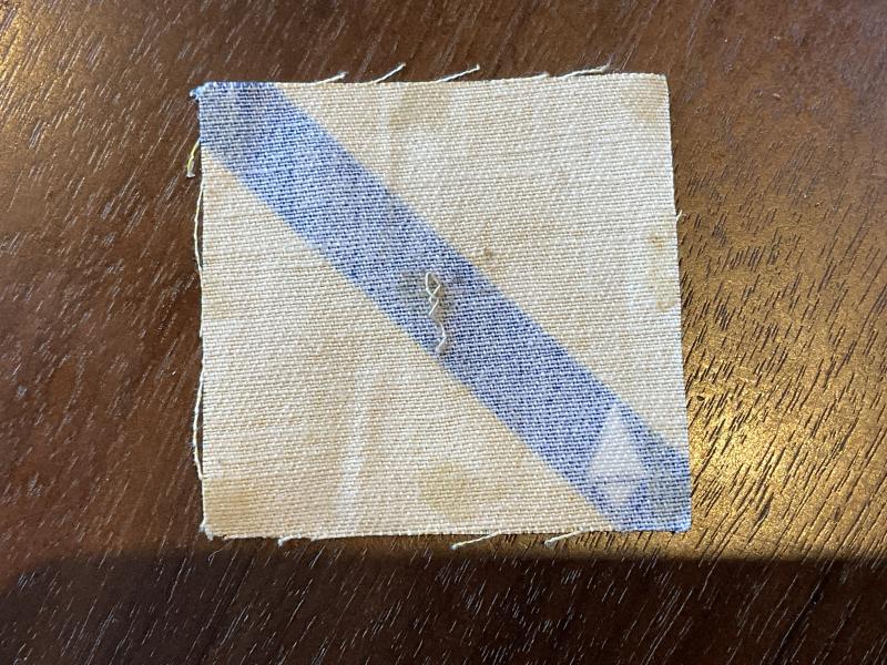 Canal Zone south printed formation sign.