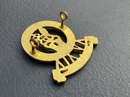 15th/19th King\'s Royal Hussars Post 1953 Officer\'s Cap Badge