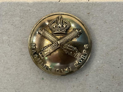 Gradia Militaria -  WW1 Machine Gun Corps large button.