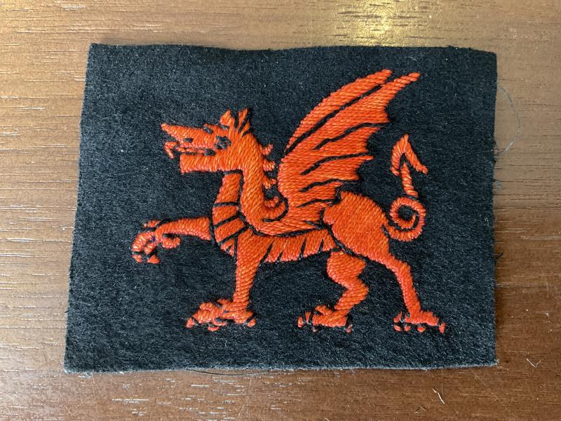 Gradia Militaria -  WW1 38th Welsh Division formation sign.