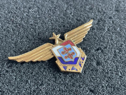 WW2 Free French F.A.F.L ( pre August 1943) breast wing.