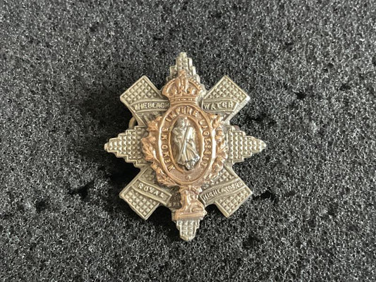 Gradia Militaria -  WW1/2 The Black Watch , The Royal Highlanders sweetheart badge.