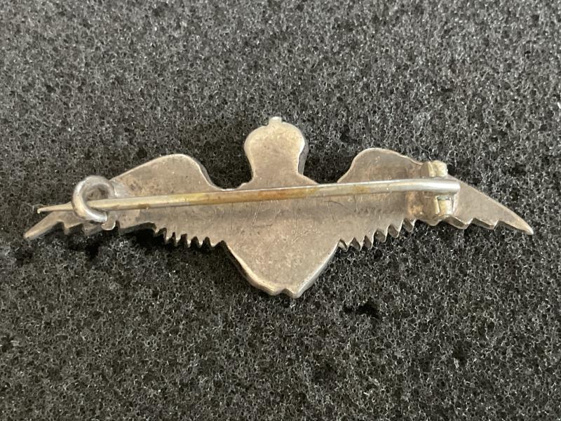 WW1/2 R.N.A.S silver sweetheart (unmarked)