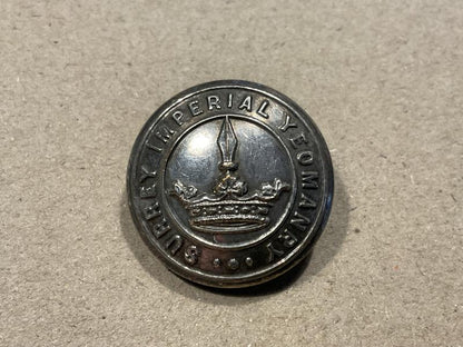 Gradia Militaria -  Boer War Surrey Imperial Yeomanry officers button.