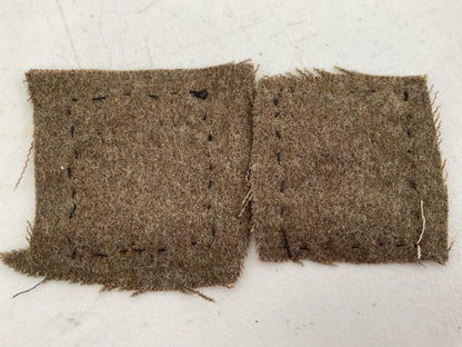 7th Armoured Division (Desert Rats) matching pair of formation signs.