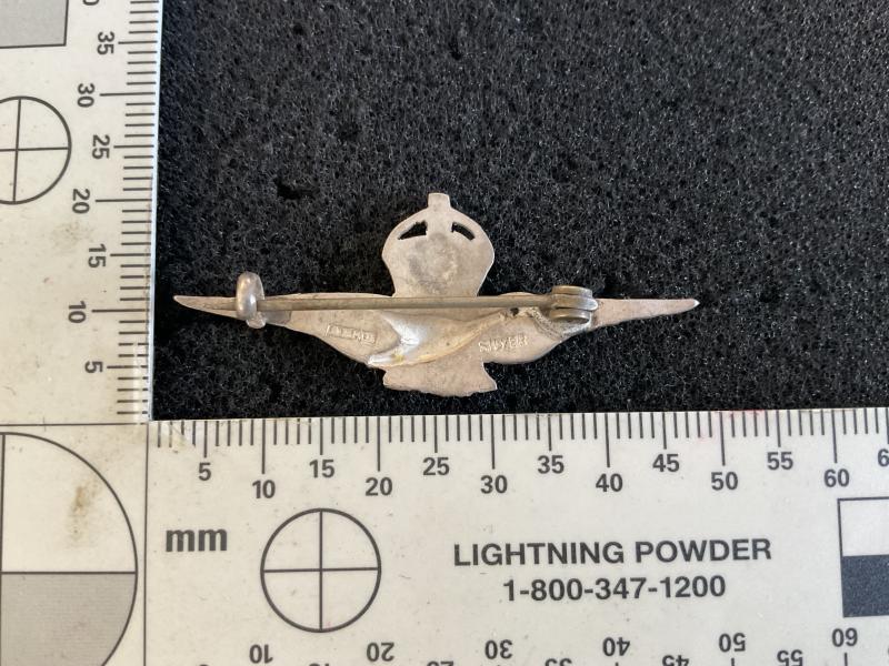 Early R.F.C or RAF silver sweetheart.