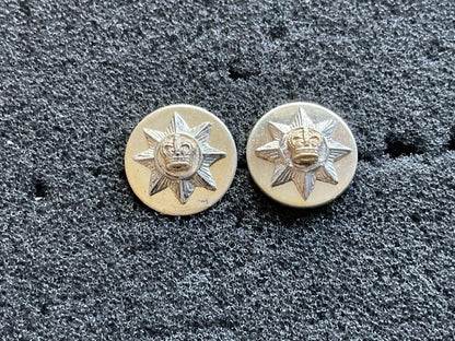 Gradia Militaria -  Royal Corps of Transport (RCT) officers mess dress buttons.