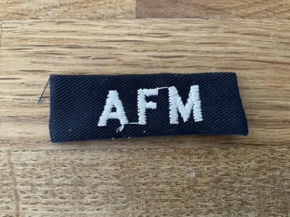 Gradia Militaria -  A.F.M (Armed Forces of Malta) Air Force shoulder title.