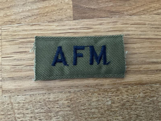 Gradia Militaria -  A.F.M (Armed Forces of Malta) Army shoulder title.