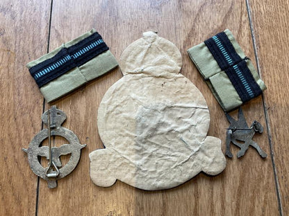 Insignia set of No 45 Bomber Squadron (flying Camels) RAF.