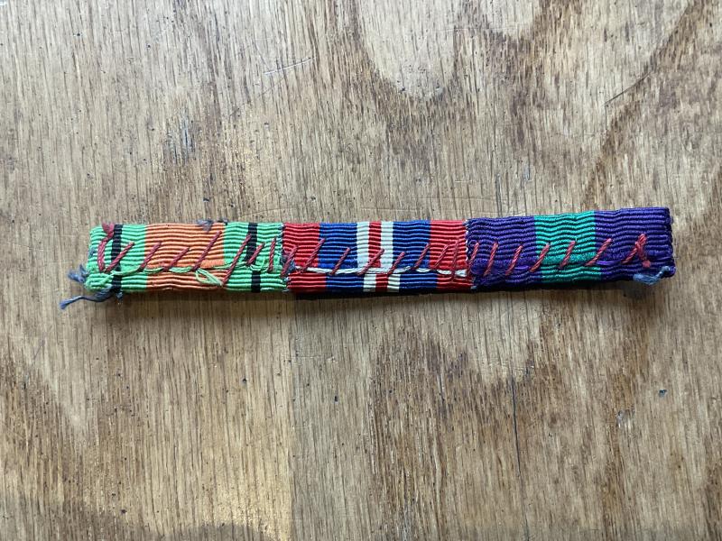 WW2 War, Defence & G.S.M full size medal bar.