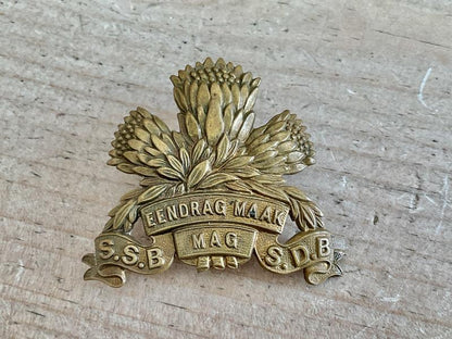 Gradia Militaria -  WW2 South African Special Service Battalion cap badge.