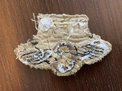 WW2 D.R (Dispatch Riders) cloth sleeve badge.