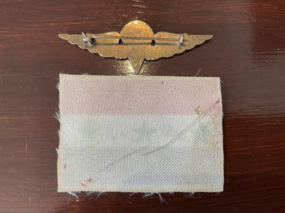 Iraqi Army paratroopers wing and nationality sleeve patch.