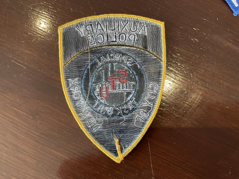 City of New York, Auxiliary Police, Special Task Unit patch.