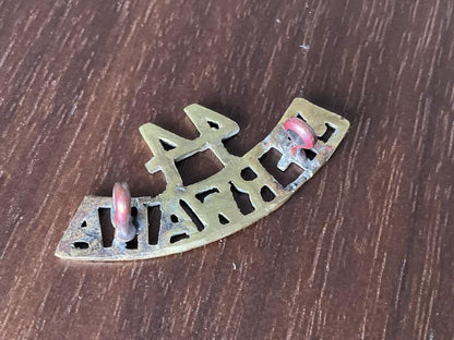 Indian Army 44th MERWARA infantry Regiment shoulder title.