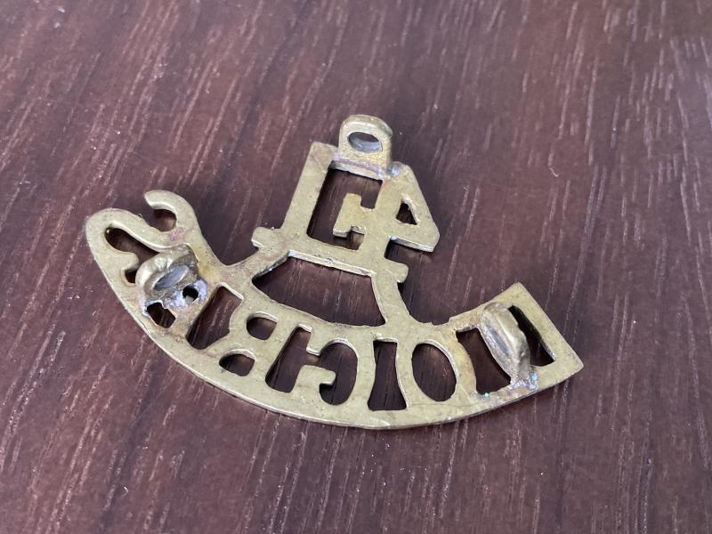WW1 Indian Army; 41st DOGRAS Regiment brass title.