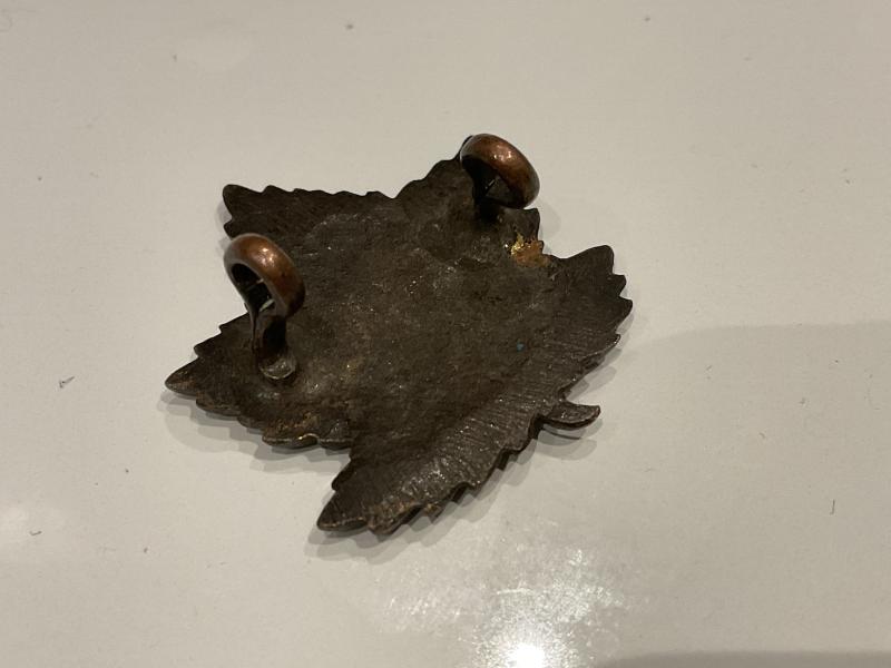 WW1 C.E.F 25th Infantry Battalion collar badge .