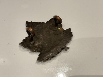 WW1 C.E.F 25th Infantry Battalion collar badge .