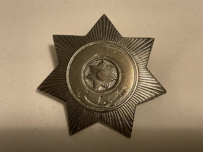 Gradia Militaria -  Kingdom of Iraq (Royal Period 1921-58) Police badge .