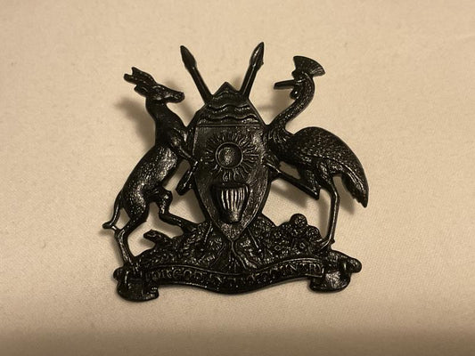 Gradia Militaria -  Ugandan Army cap badge worn circa 1962-79.