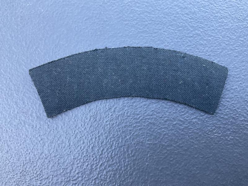 WW2 Printed K.R.R.C shoulder title.