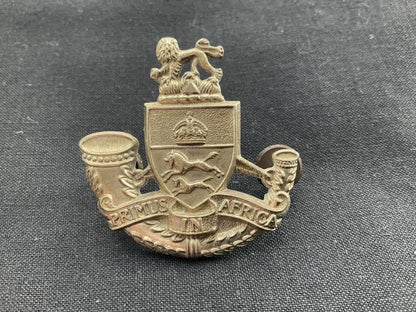 Gradia Militaria -  South African Durban Light Infantry cap badge.