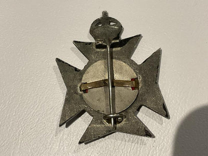 S.A Karrrarian Rifles Officers cap badge, circa 1902-14.