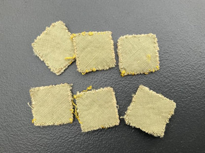 WW2 Armoured Regiment Captains cloth rank pips.