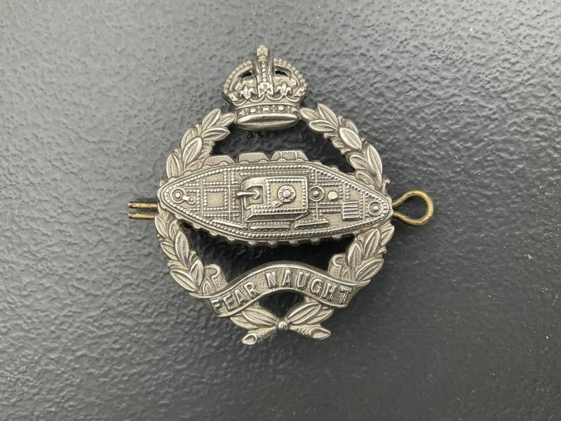 Gradia Militaria -  WW2 Royal Tank Regiment (RTR) cap badge.