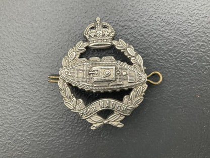 Gradia Militaria -  WW2 Royal Tank Regiment (RTR) cap badge.