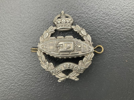Gradia Militaria -  WW2 Royal Tank Regiment (RTR) cap badge.