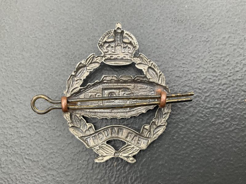 WW2 Royal Tank Regiment (RTR) cap badge.