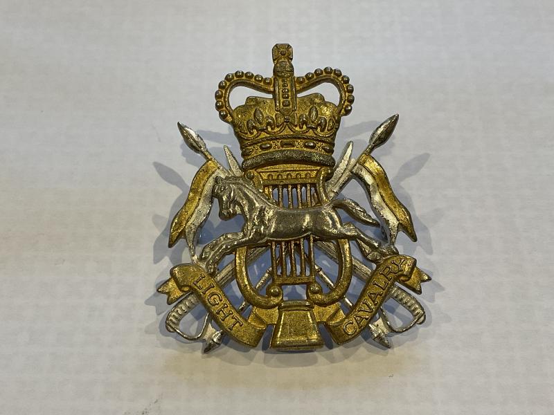 Gradia Militaria -  British Army Light Cavalry Band cap badge.