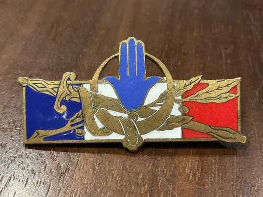Gradia Militaria -  French Military Forces in North Africa enamel badge.