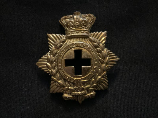 Gradia Militaria -  Q.V.C Army Hospital Corps cap badge