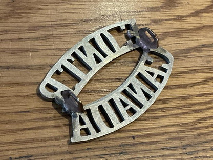 WW1 CEF 2nd Battalion Eastern Ontario Regt shoulder title.