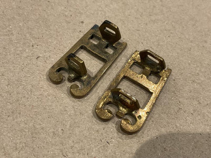 WW1 3rd Hussars brass shoulder titles