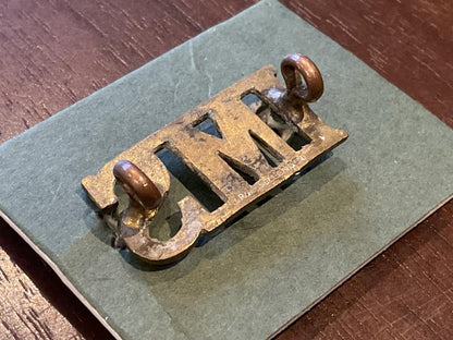 Indian Medical Service (IMS) 1896-1943 small shoulder title