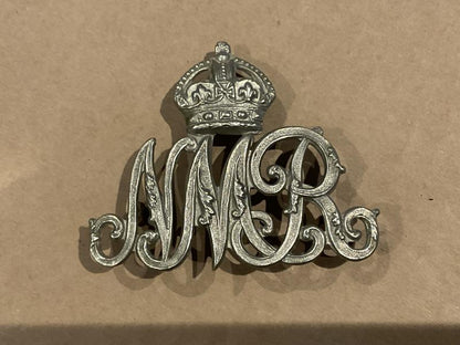 Gradia Militaria -  S.A. Natal Mounted Rifles helmet plate c.1922‚Äö√Ñ√¨43