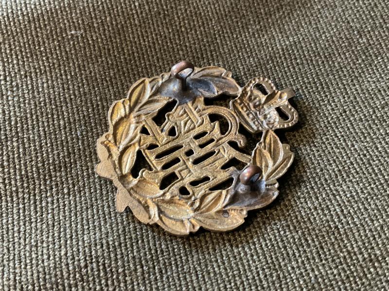 Royal New Zealand Air Force Q/C brass cap badge