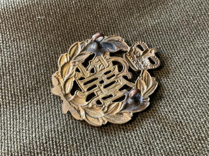 Royal New Zealand Air Force Q/C brass cap badge