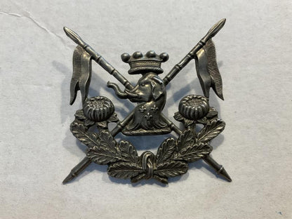 Gradia Militaria -  Australian Boer War N.S.W. Lancers hat badge 1895‚Äö√Ñ√¨1903