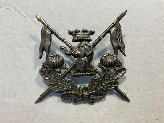 Gradia Militaria -  Australian Boer War N.S.W. Lancers hat badge 1895‚Äö√Ñ√¨1903