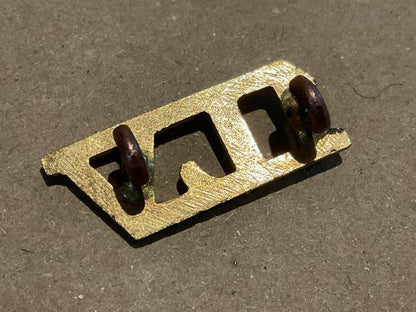 1LV (1st Battalion Lancastrian Volunteers) 1967-75 brass title