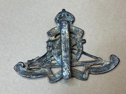 WW2 Royal Artillery cap badge, Indian theatre made