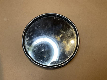 Naval Officers Masonic lodge women silver compact mirror