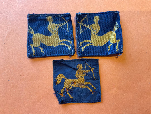 7th Army Group Royal Artillery formation signs