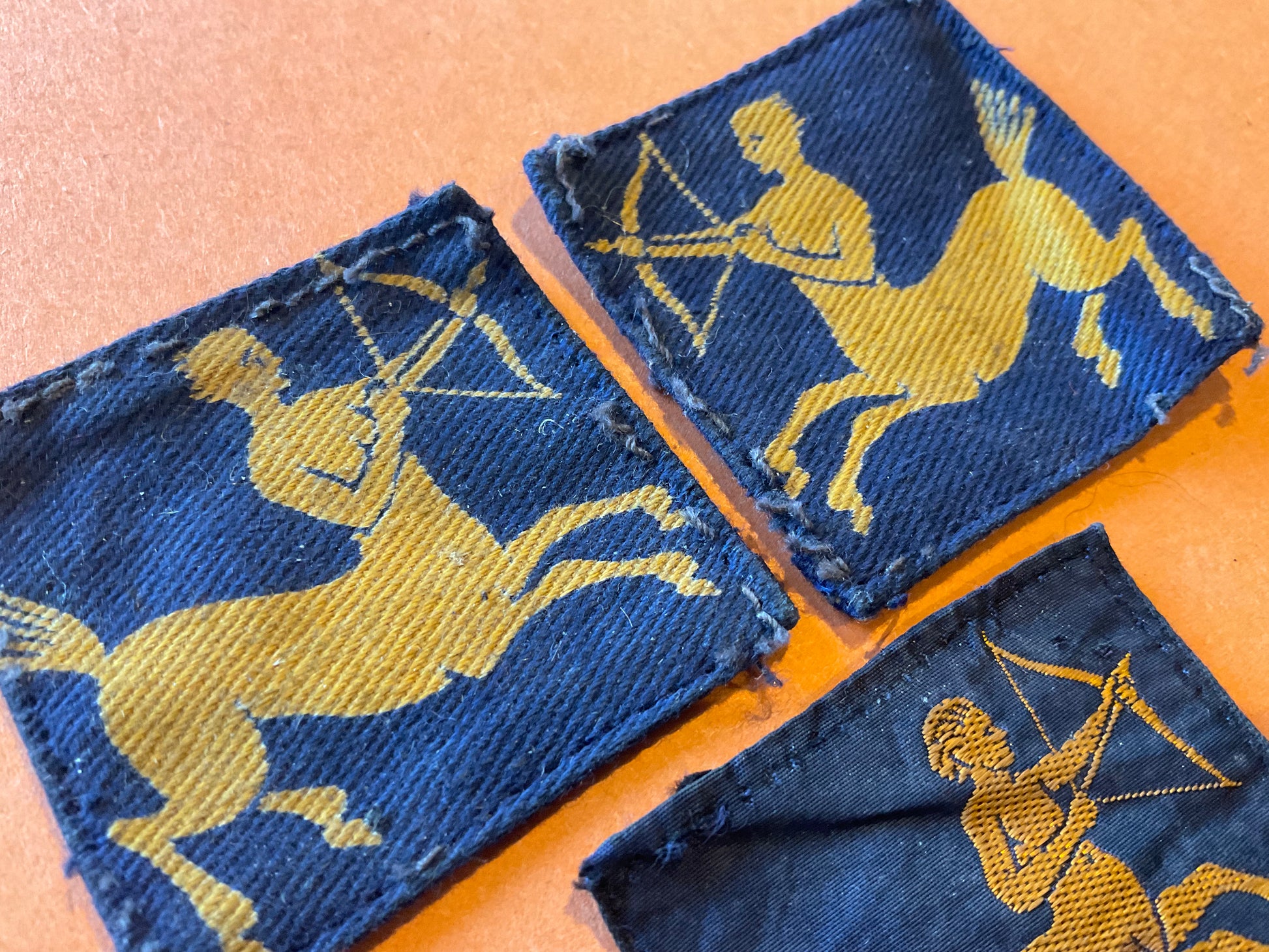 7th Army Group Royal Artillery formation signs